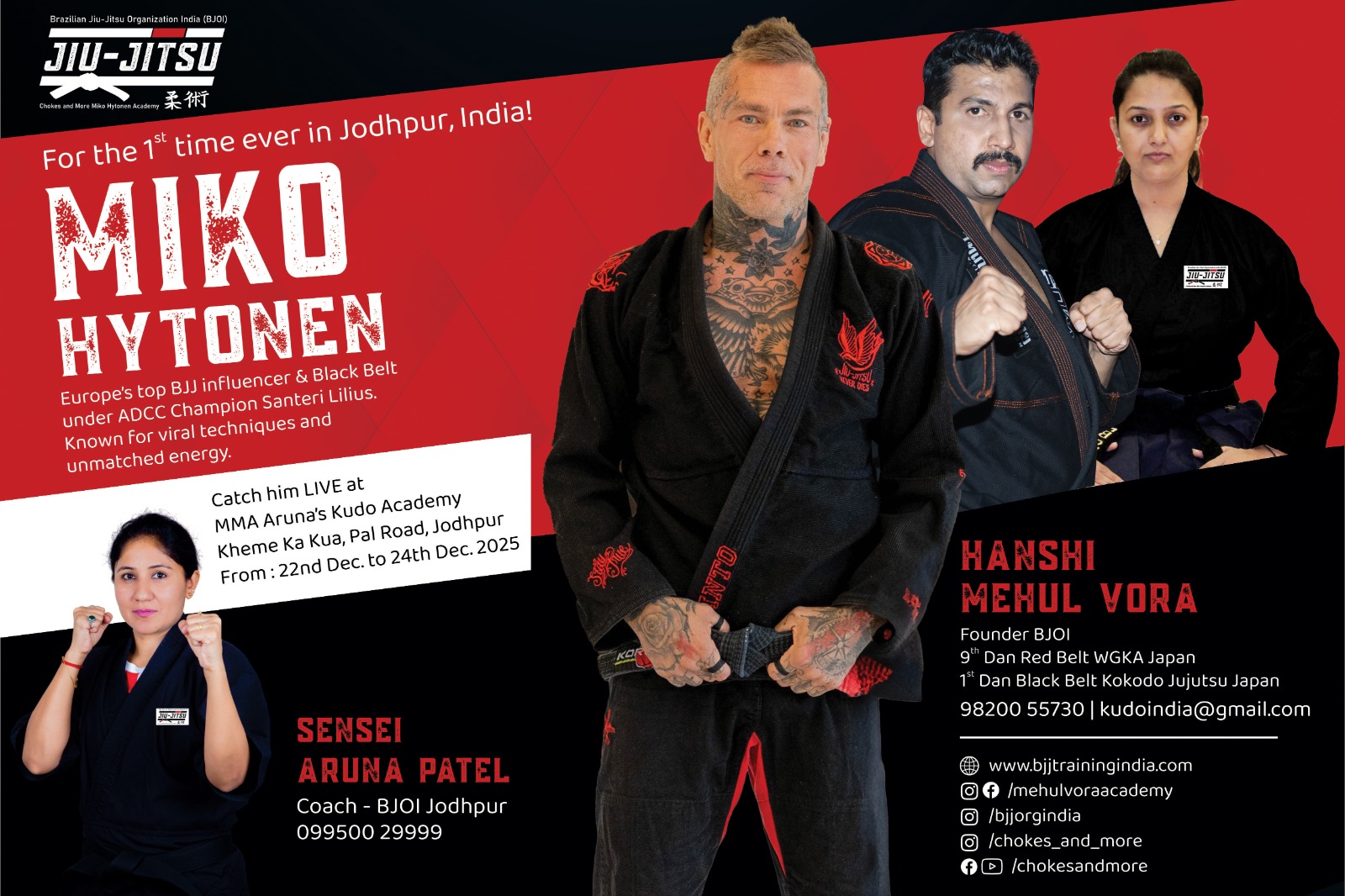 International Bjj training camp  with Miko Hytönen